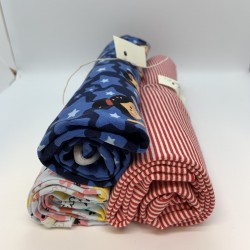 Pack Jersey Fantasia Diciasette, 3 pz. 50x 150 cm