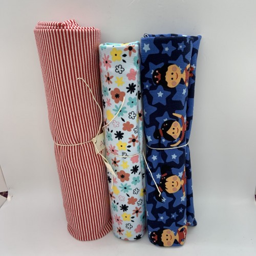 Pack Jersey Fantasia Diciasette, 3 pz. 50x 150 cm