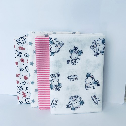 Pack Cotone Topino , 4 pz. 50x 70-75cm
