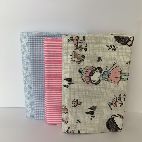 Pack Cotone Bambina , 4 pz. 50x 70-75cm