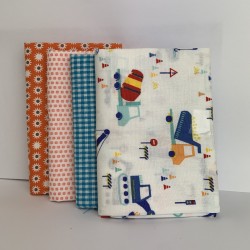 Pack Cotone Trattore-Tre, 4 pz. 50x 70-75cm