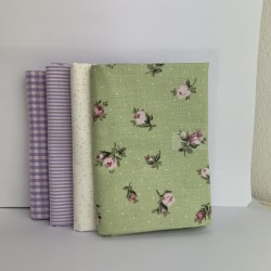 Pack Cotone Verde Rosa, 4 pz. 50x 70-75cm