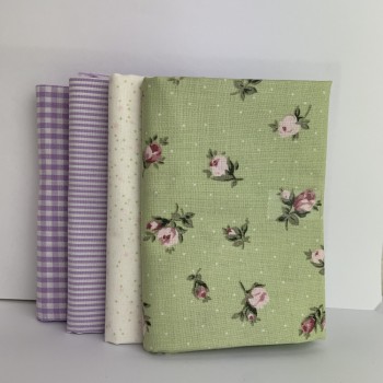 Pack Cotone Verde Rosa, 4 pz. 50x 70-75cm 2