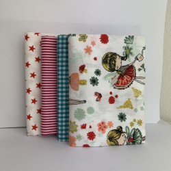 Pack Cotone Fatina Bosco, 4 pz. 50x 70-75cm