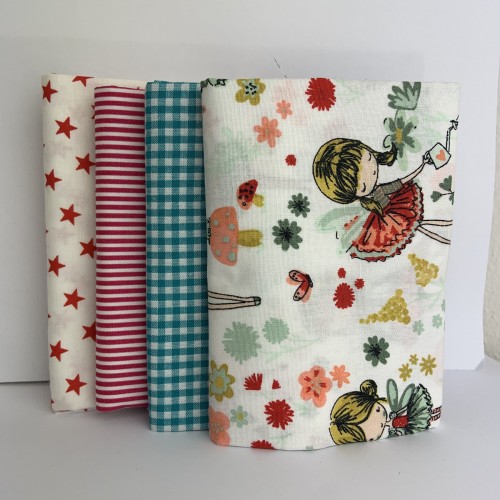 Pack Cotone Fatina Bosco, 4 pz. 50x 70-75cm