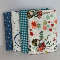 Pack Cotone Lecco, 4 pz. 50x 70-75cm