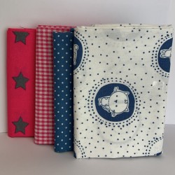 Pack Cotone Savona, 4 pz. 50x 70-75cm