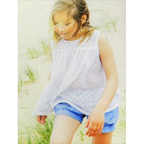 Voile con Pizzo, Bianco