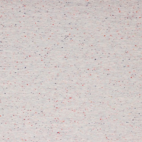 Felpa / Sweat, Ecru con Pois colorati a rilievo
