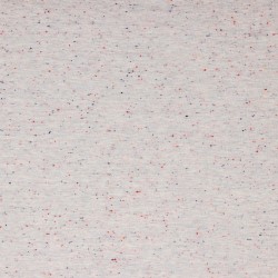 Felpa / Sweat, Ecru con Pois colorati a rilievo
