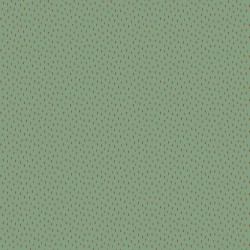 Felpa /Sweat di Cotone Biologico , Menta con Pois  di colore Ruggine