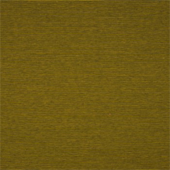 Jersey di Cotone con Righe larghe 1mm, Ocra - Bianco 2