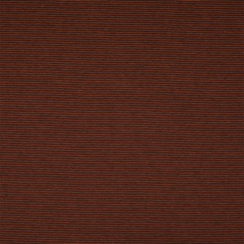 Jersey di Cotone con Righe larghe 1mm, Terra - Nero 2