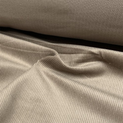 Velluto di cotone a coste sottili, Beige