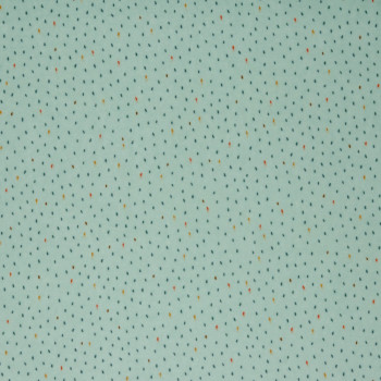 Velluto,  Nicky , Menta con Pois colorati 2