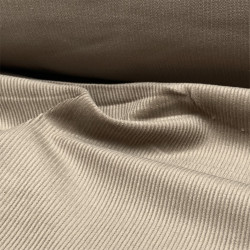 Velluto di cotone a coste sottili, Beige