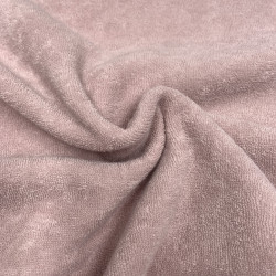 Spugna - Pico Terry di Cotone Organico, Uni, Rosa Polvere