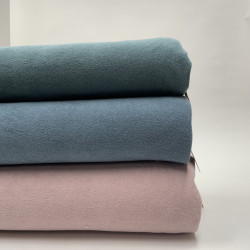 Spugna - Pico Terry di Cotone Organico, Uni, Rosa Polvere