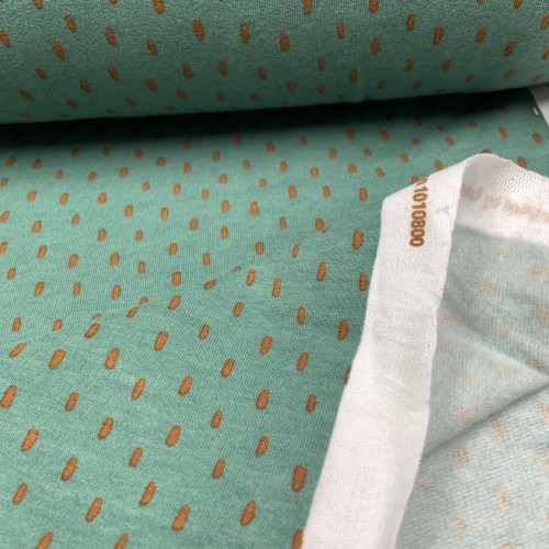 Felpa /Sweat di Cotone Biologico , Menta con...