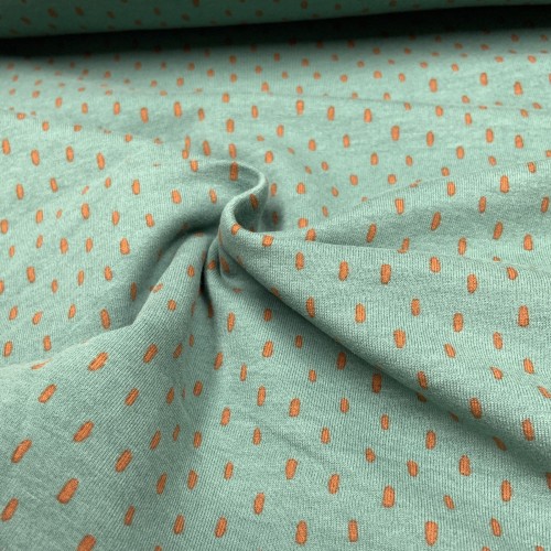 Felpa /Sweat di Cotone Biologico , Menta con...