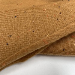Felpa / Sweat, Marrone con Pois colorati a rilievo