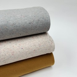 Felpa / Sweat, Marrone con Pois colorati a rilievo