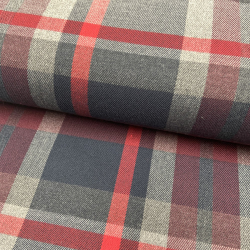 Tartan Scozzese, Misto Viscosa-Poliamide ,...
