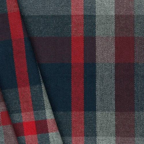 Tartan Scozzese, Misto Viscosa-Poliamide ,...