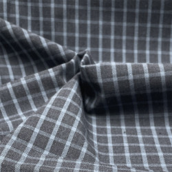 Cotone Bio, Quadri, Blu scuro-Celeste