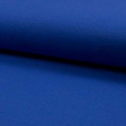 Bio Felpa/French Terry  di Cotone Organico, Uni, Blu Royal