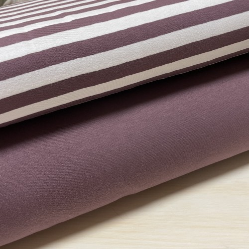 Felpa/ French terry, Mauve