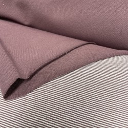 Felpa/ French terry, Mauve