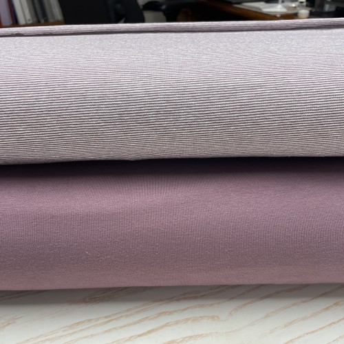 Felpa/ French terry, Mauve