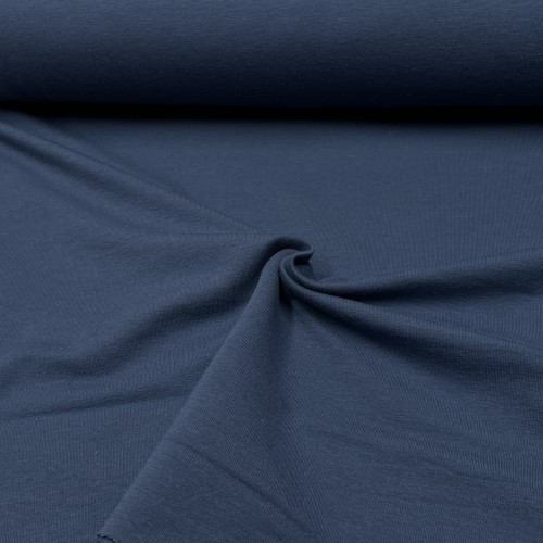 Felpa/ French terry, Blu Denim