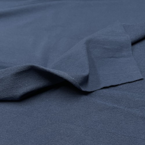 Felpa/ French terry, Blu Denim