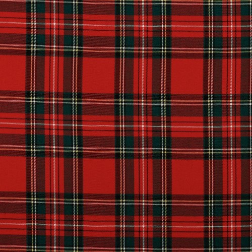 Tartan Scozzese, Misto Viscosa-Poliamide , Rosso