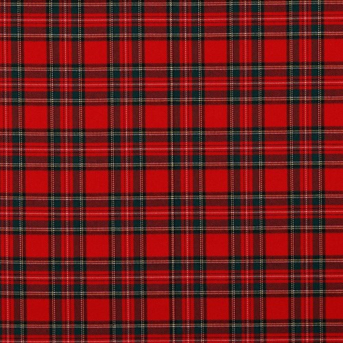 Tartan Scozzese, Misto Viscosa-Poliamide , Rosso