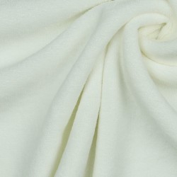 Spugna morbida per bavaglino, Stretch, Cotton Knit, Ecru