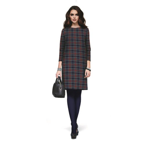 Tartan Scozzese, Misto Viscosa-Poliamide , Rosso
