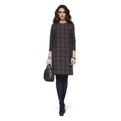 Tartan Scozzese, Misto Viscosa-Poliamide , Rosso
