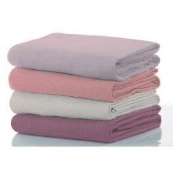 Spugna di Cotone/Waffle, Rosa chiaro