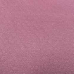 Felpa estiva di Cotone, Nido d'ape, Rosa Polvere