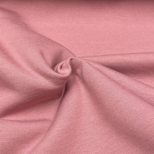 Felpa / French Terry Felpato, Rosa antico