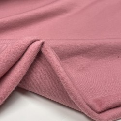 Felpa / French Terry Felpato, Rosa antico