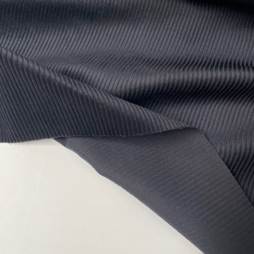 Velluto di cotone a coste , Nero
