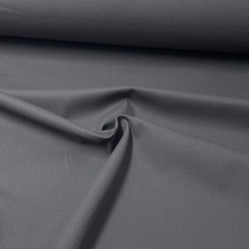 Cotone Elastico Recycled, Grigio Topo