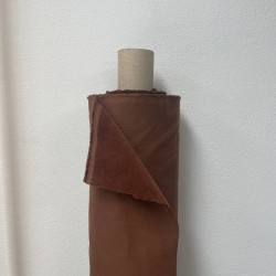 Velluto di cotone a coste elastico, Marrone