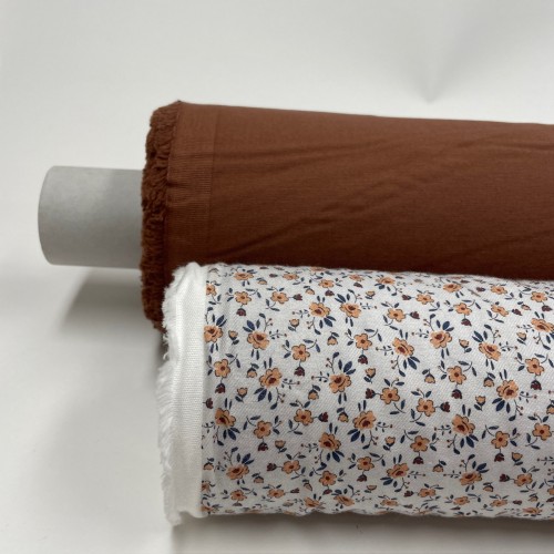Cotone Elastico Recycled, Marrone
