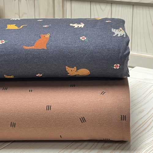 Felpa/Sweat  , Cioccolato con Strisce