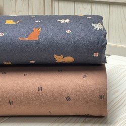 Felpa/Sweat  , Cioccolato con Strisce